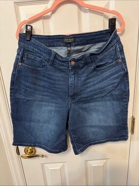 Judy Blue Indigo Stretch Denim Jean Shorts
